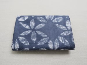 Grey dye bazin - Fabric from Niger - West Africa