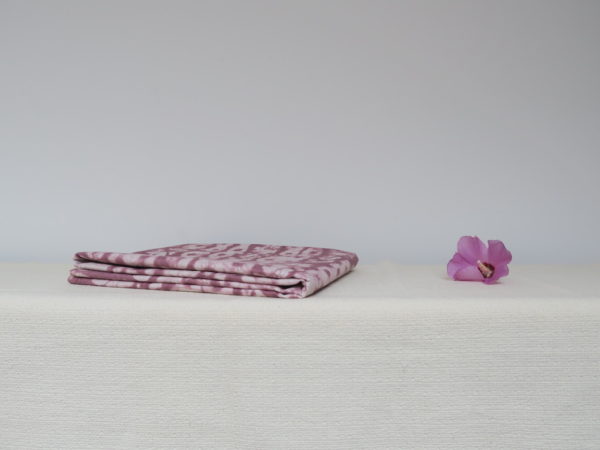Tejido de algodón - Teñido de forma artesanal - rosa