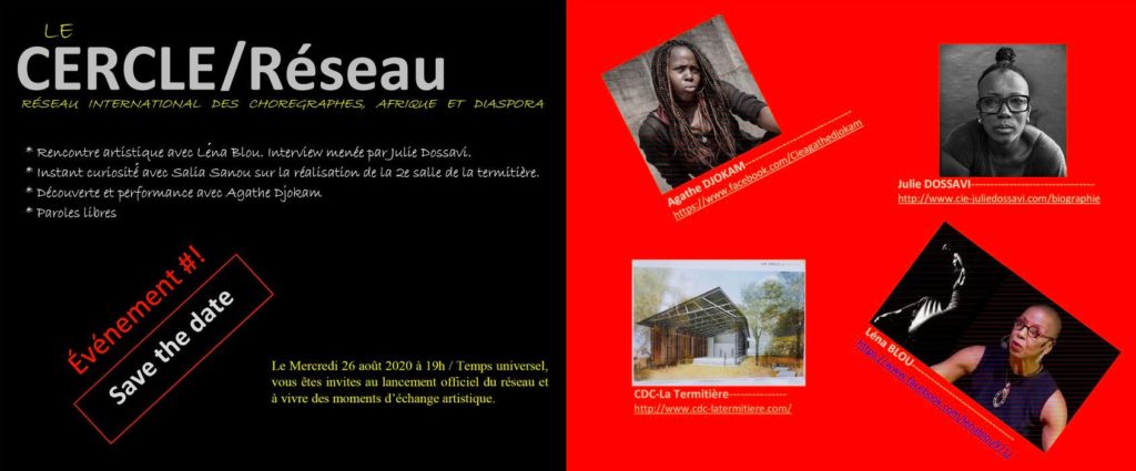 Le Cercle - Network for dancers and choreographers from Africa and the diaspora -2020