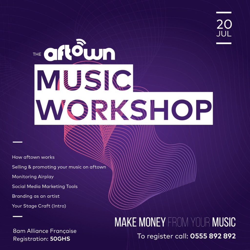 Aftown music workshop - Ghana 2020