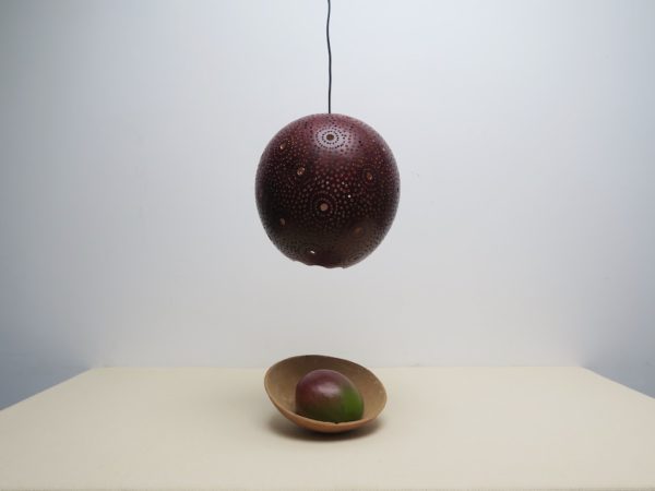 Lampshade - Red calabash - Africa Blooming